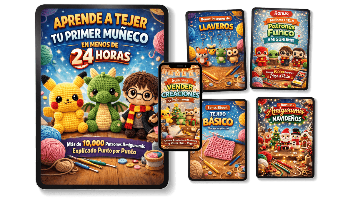 Pack Patrones Amigurumis
